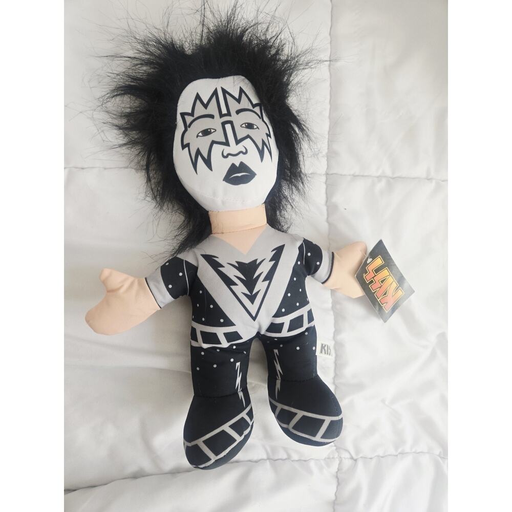 New Toy Factory KISS Rock Band Collection Ace Frehley Spaceman Stuffed Doll 14"
